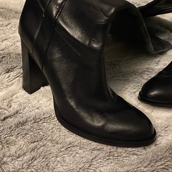 MICHAEL Michael Kors Shaw Vachetta Leather Boot 6 - Picture 2 of 5